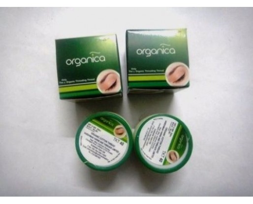 4 Spools x ORGANICA - Eyebrow Facial Face Threading Hair Removal Remover Organic Cotton Thread